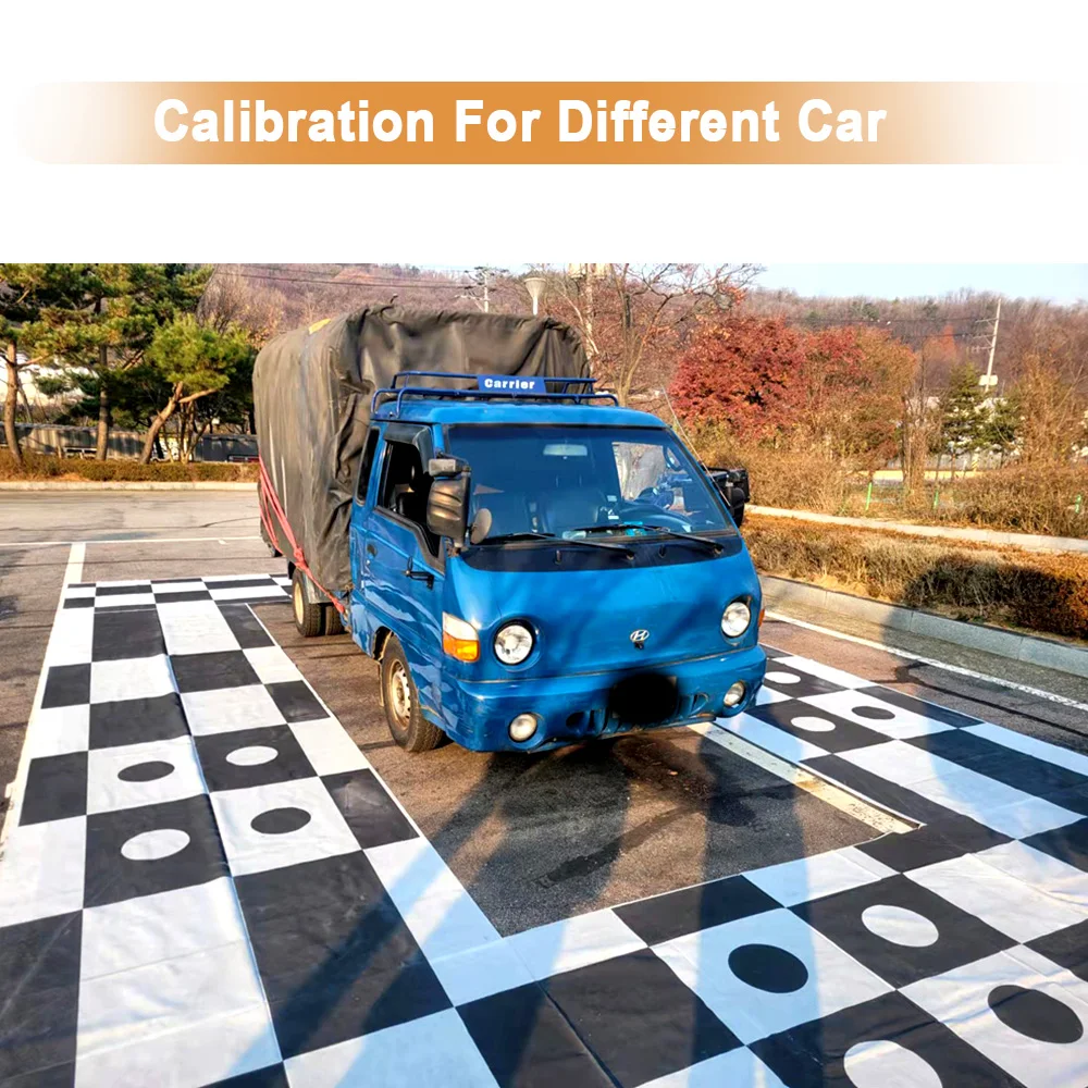 360 Car Camera Full-Automatical Panoramic 3D Bird's-Eye View Imaging System Calibration Cloth
