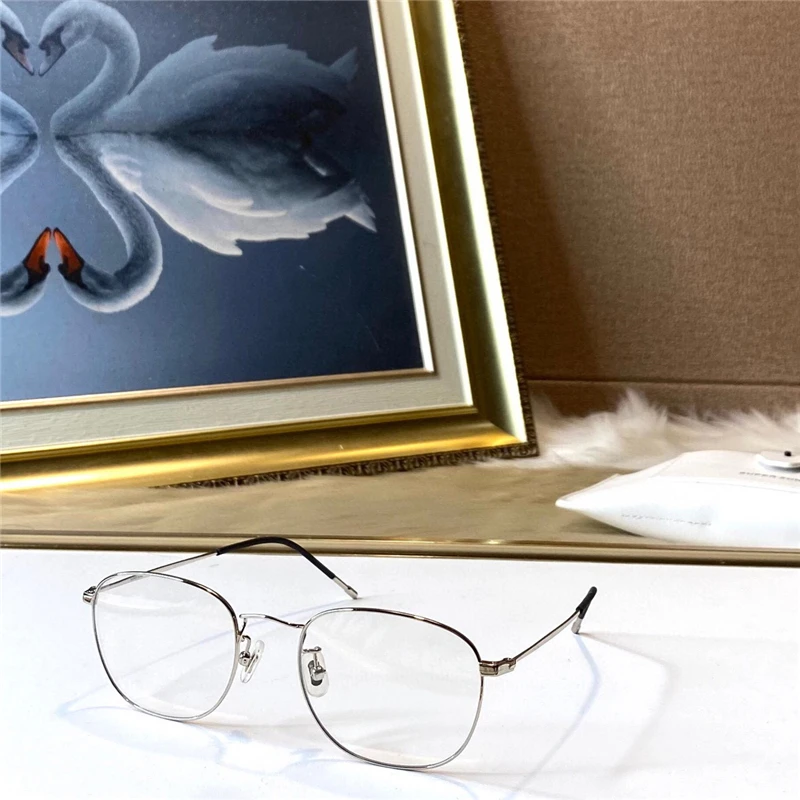 

SUPER SUNG S024 Optical Eyeglasses For Unisex Retro Style Anti-blue Light Lens Plate Oval Full Frame With Box