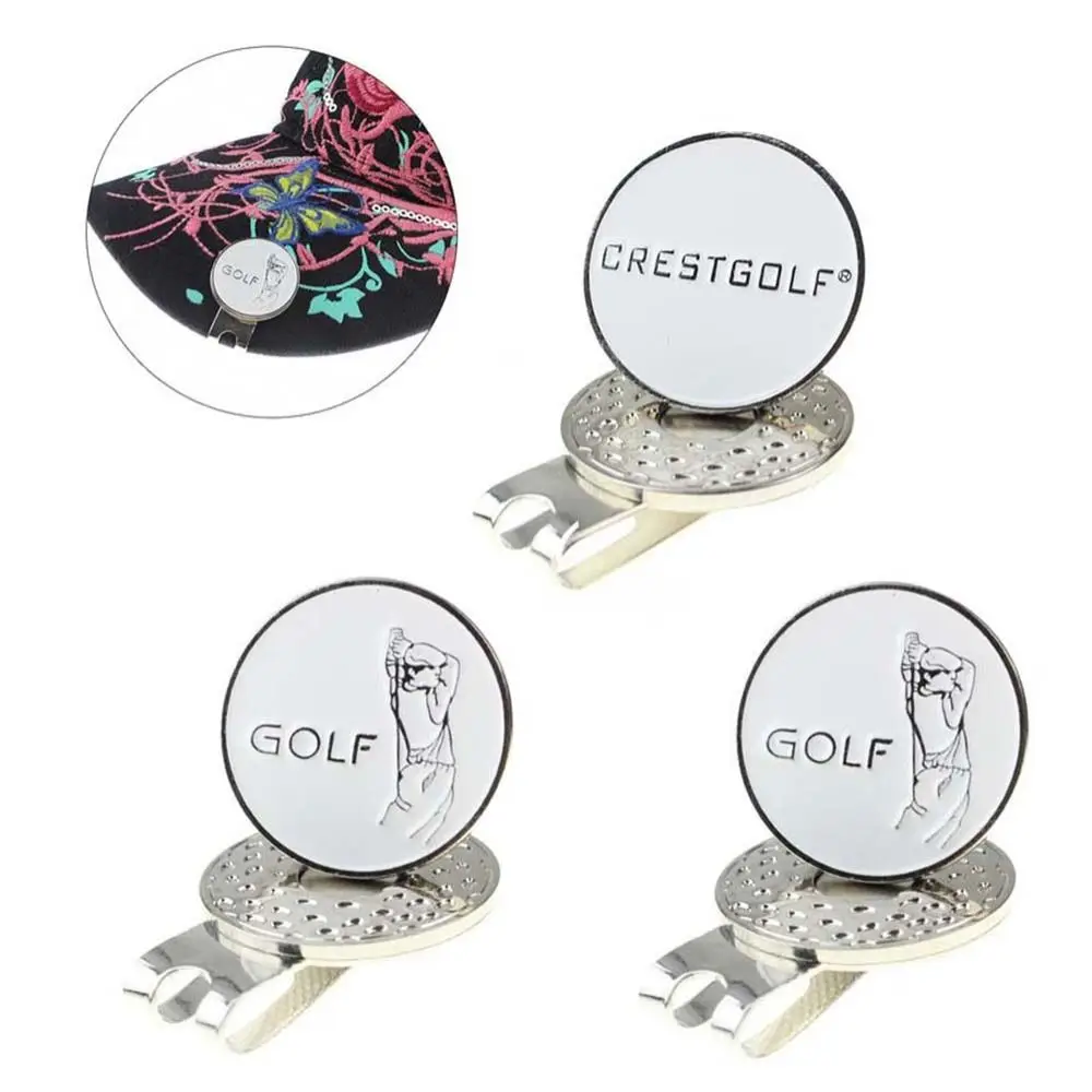 

Magnetic For Golfer Accessories Cap Clip Golf Training Aids Hat Marker Golf Putting Alignment Golf Marker Golf Hat Clip