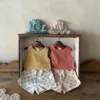 2025 Summer New Baby Sleeveless T Shirts Thin Cotton Boys Versatile Breathable Vest Infant Toddler Girl Comfortable Casual Tops 4