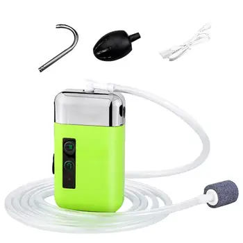 Fishing Intelligent Oxygen Pump Fish Tank Oxygen Pump Inductive Water Outflow Silent Air Pump With Lights Auto Pumping Oxygen 1