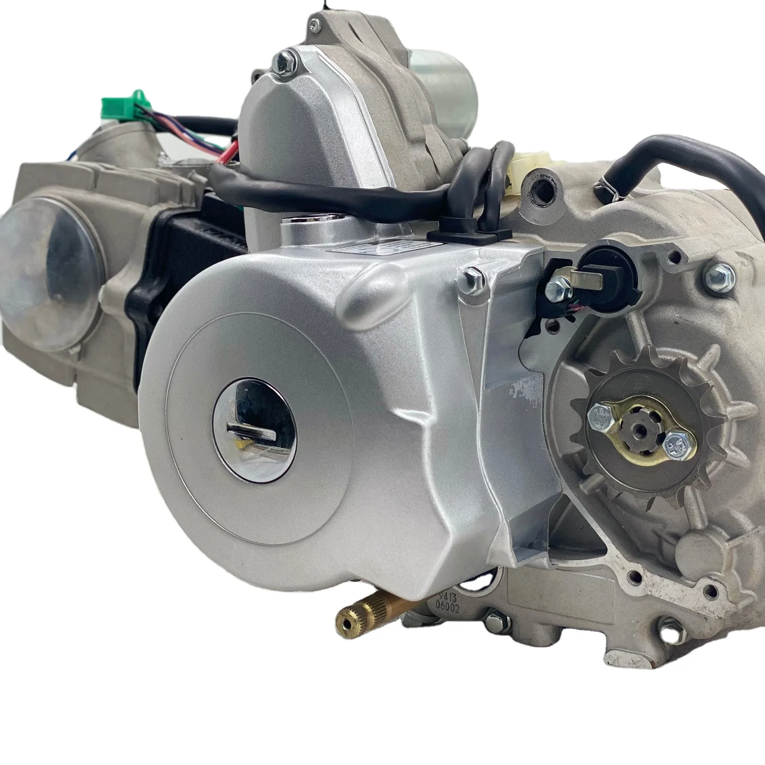 

Air Cooled 110 DAYANG Motorcycle Tricycle Engine Max Cylinder Style Piston Color Electric / Kick auto clutch for global