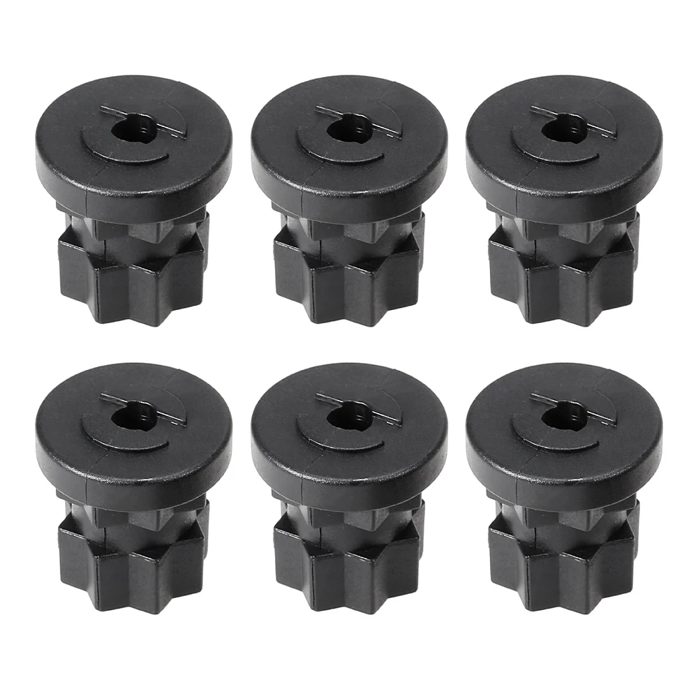 Surfing Ram Mount Track Mounting Base Kayak Mount 6Pcs Fishing Rod