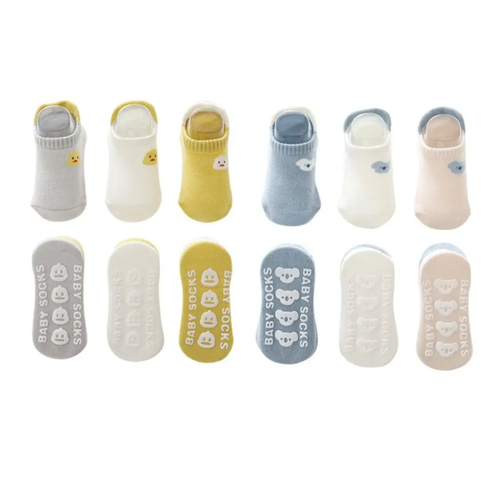 Floor Socks Thin Newborn Baby Socks Short Sock Solid Color Infant Socks Mesh Cotton Toddler Socks Spring Season