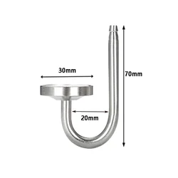Premium Aluminum Alloy CO2 Diffuser and Regulator System (Silver 70X30mm)