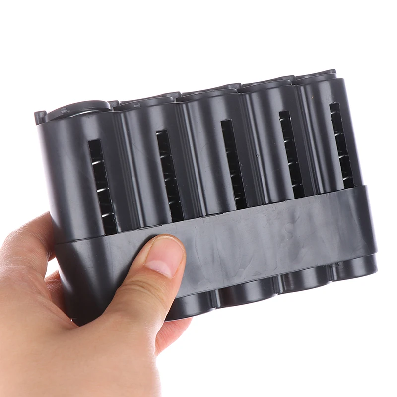 Creative Portable 8 Slots Euro Coin Storage Dispenser Holder Collector Home Waiter Driver Coins Safe Piggy Bank