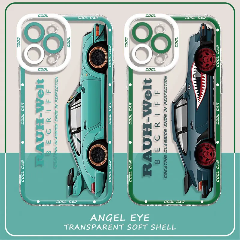 Custodia In Tpu Cover Per Iphone Xs Max 14 Pro Max 12 Pro Xr Se 13 Mini 11 7 8 15 Plus Jdm Tokyo Drift Sports Car