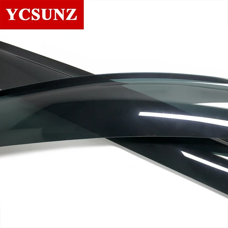 Window Visor For Mitsubishi Triton L200 Rain Shield Wind Deflectors Double cabin Accessories