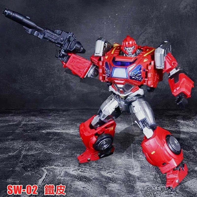 Игрушки-трансформеры с храповым механизмом SW01 SS82 Ironhide SW02 SS84 22 см, фильмы, экшн-серия, искусственная кожа, деформация робота, модель, подарки (art.: 3920c5809daaf) - 3920c5809daaf