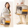 cat bag Cats Backpack transporter for cats Double shoulder pet backpack, crossbody bag,15KG can withstand weight,large space