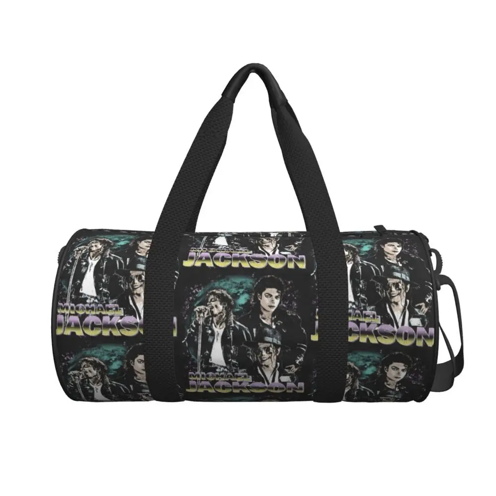 Michael Jackson Large Duffle Gym Bag Waterproof Duffle Travel Bags Handbags Fitness bag