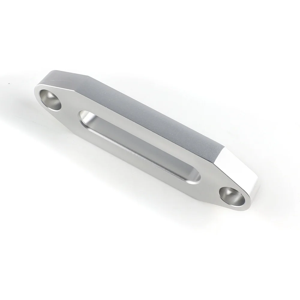 Aluminum Hawse Fairlead for Synthetic Winch Rope Cable Lead Guide For 3000-400LBS ATV UTV Winch Cable 4-7/8 inch 124mm 3