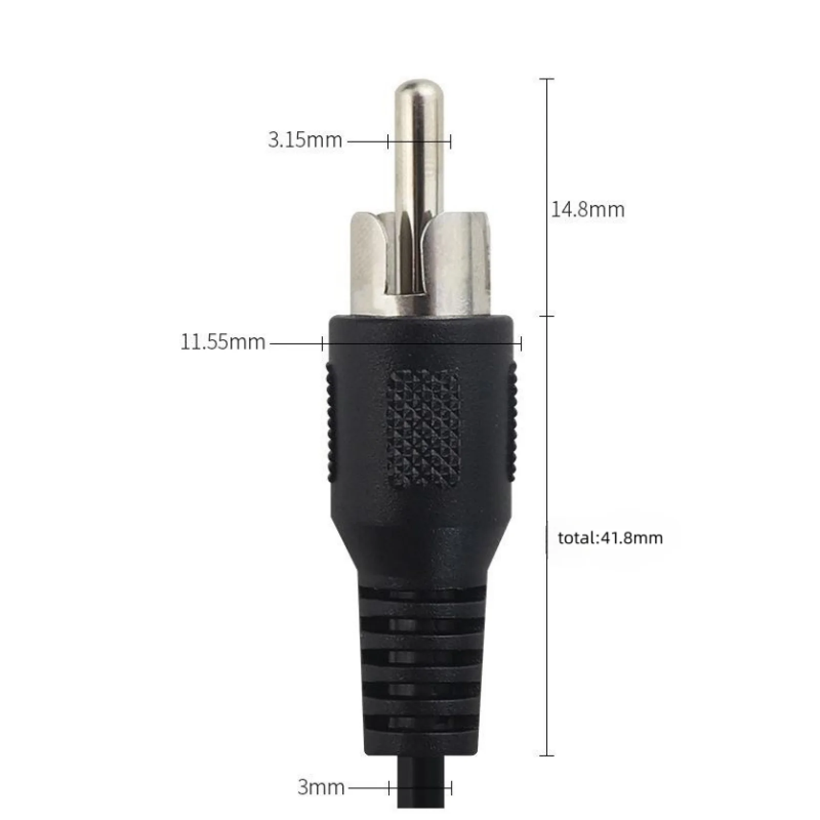 2Pcs RCA  ÷ - ̾ ̺  ڵ CD DVD ÷̾ Ʃ   Ŀ   HDTV ̺ 1m