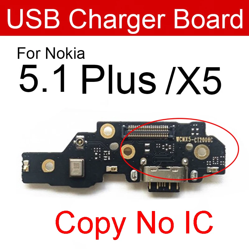 Universal USB Charging Dock Port Board with Microphone Parts - Enhanced Connectivity Solution