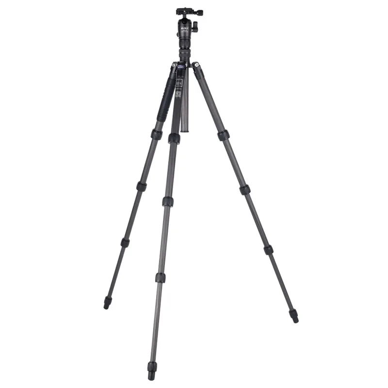 AOKA KN225C 최대 적재 11kgs 반사 경량 컴팩트 여행 카메라, 탄소 섬유 전문 삼각대