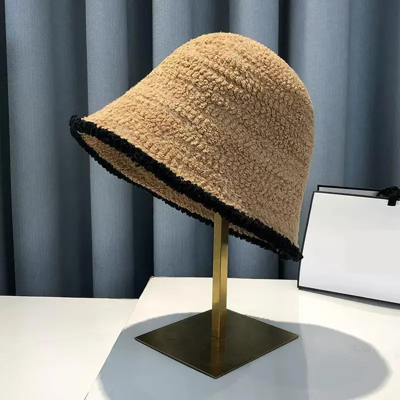 khaki black brim