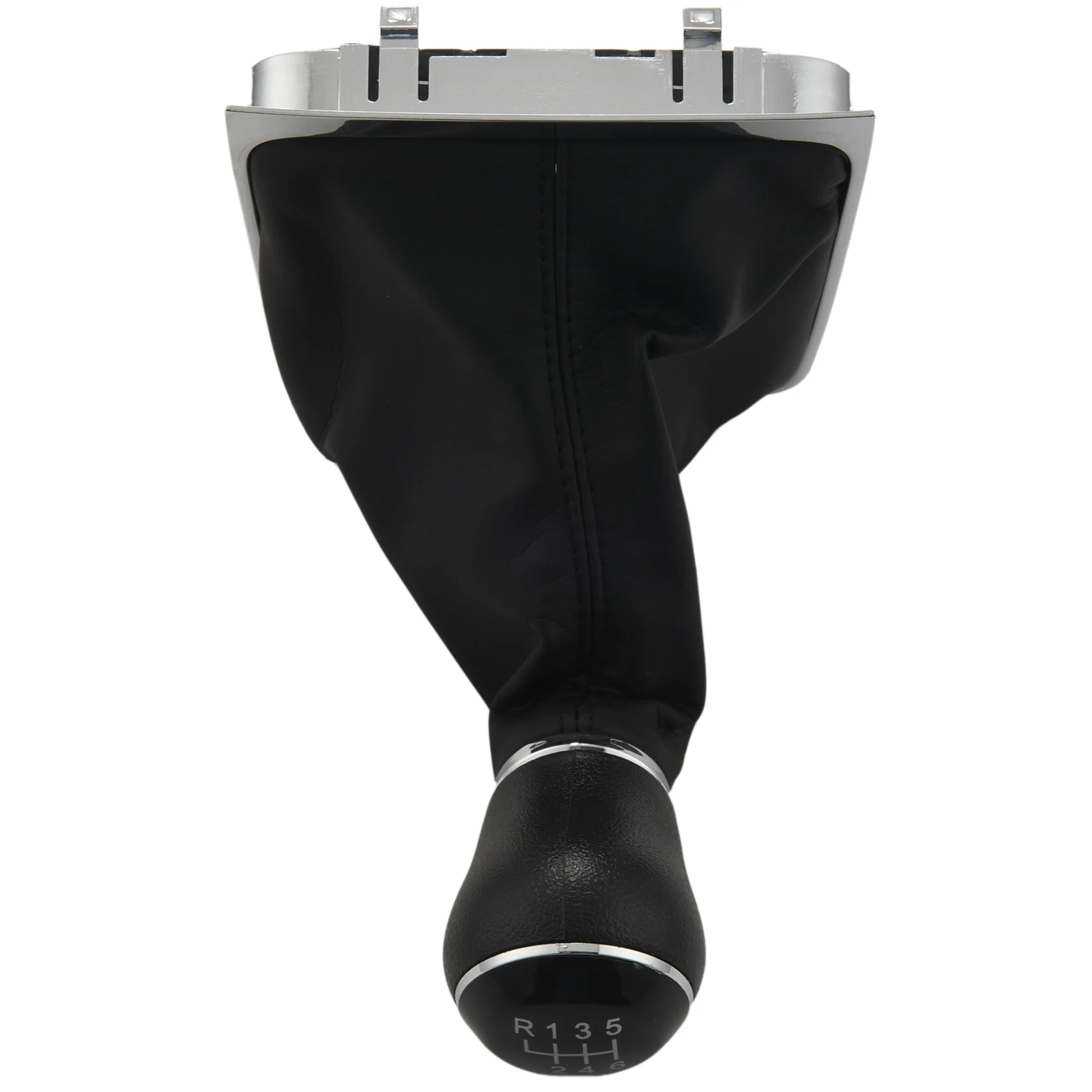 6 Speed Gear Shift Knob Collar Boot Cover for Volkswagen Passat B7 2011 2012 2013 2014 2015