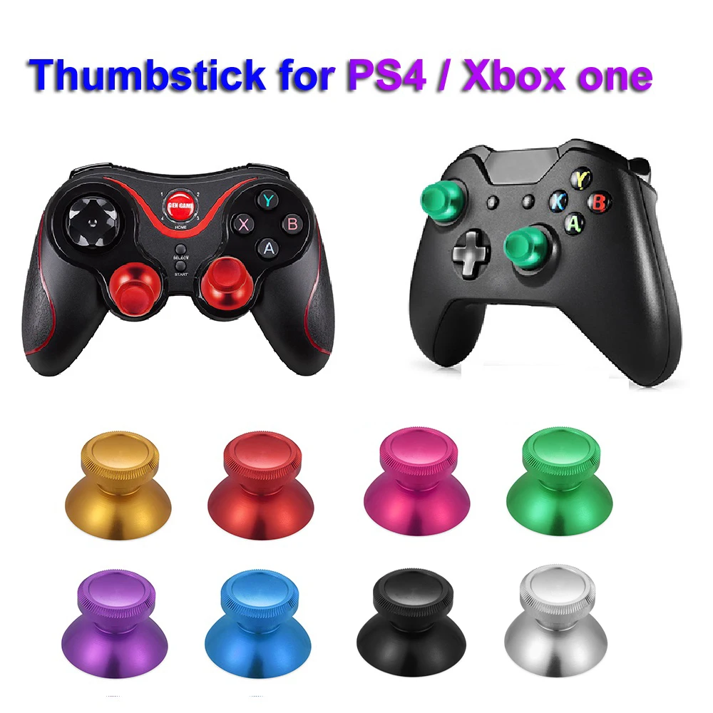 Universal Aluminum Controller Joystick Analog Thumbstick Grip Cap Cover