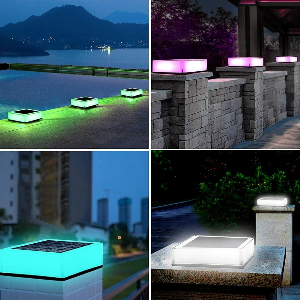 Рисунок 4 - RGB светодиодный наружная Солнечная стойка светильник