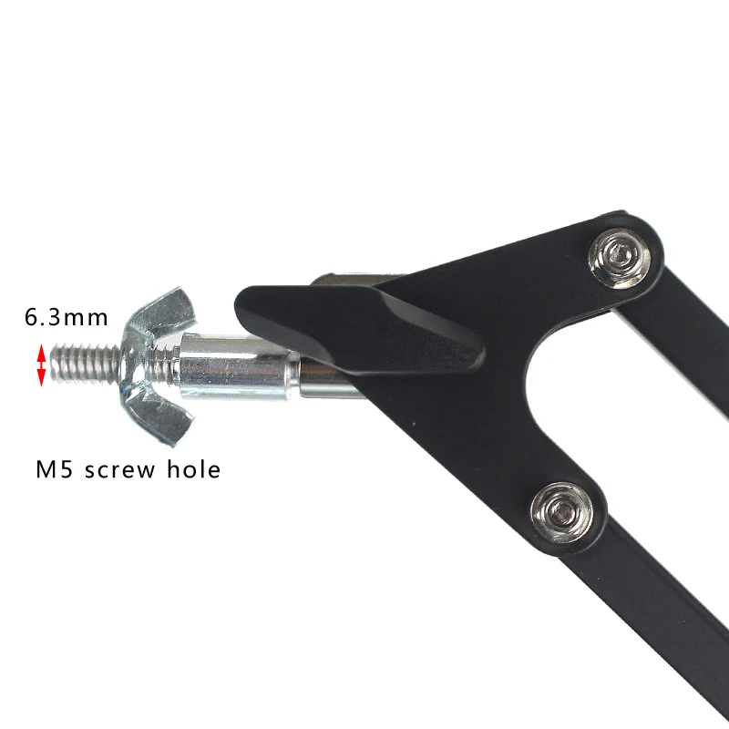 Microscope Arm Stand Cantilever Universal Adjustable Metal Bracket Mount Compatible with Video Camera microscope arm stand,video microscope stand