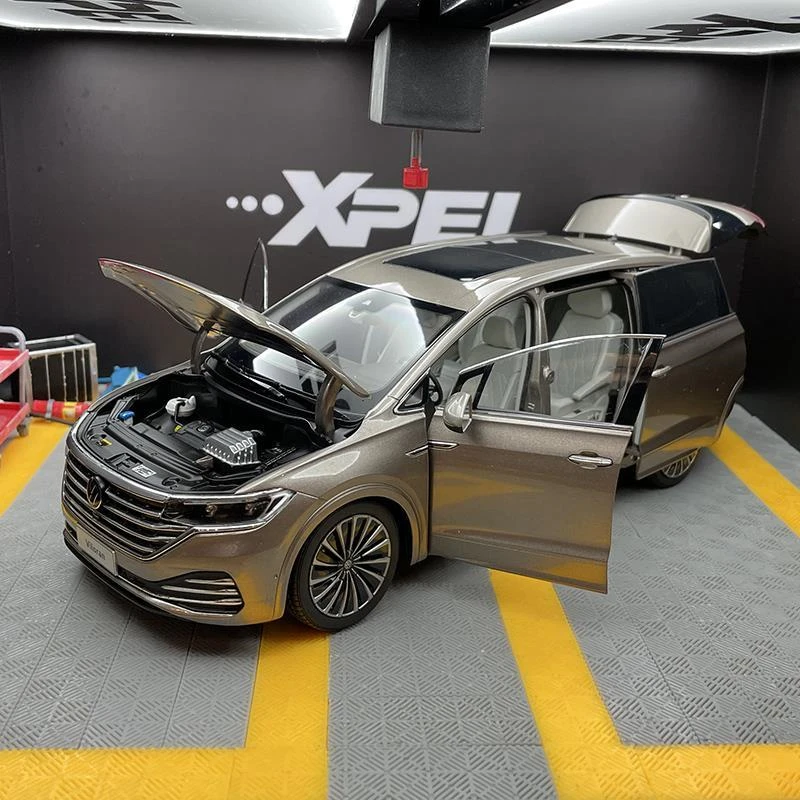 VW-Viloran合金MPV車モデル,高級ビジネス車両,ダイキャスト金属車両