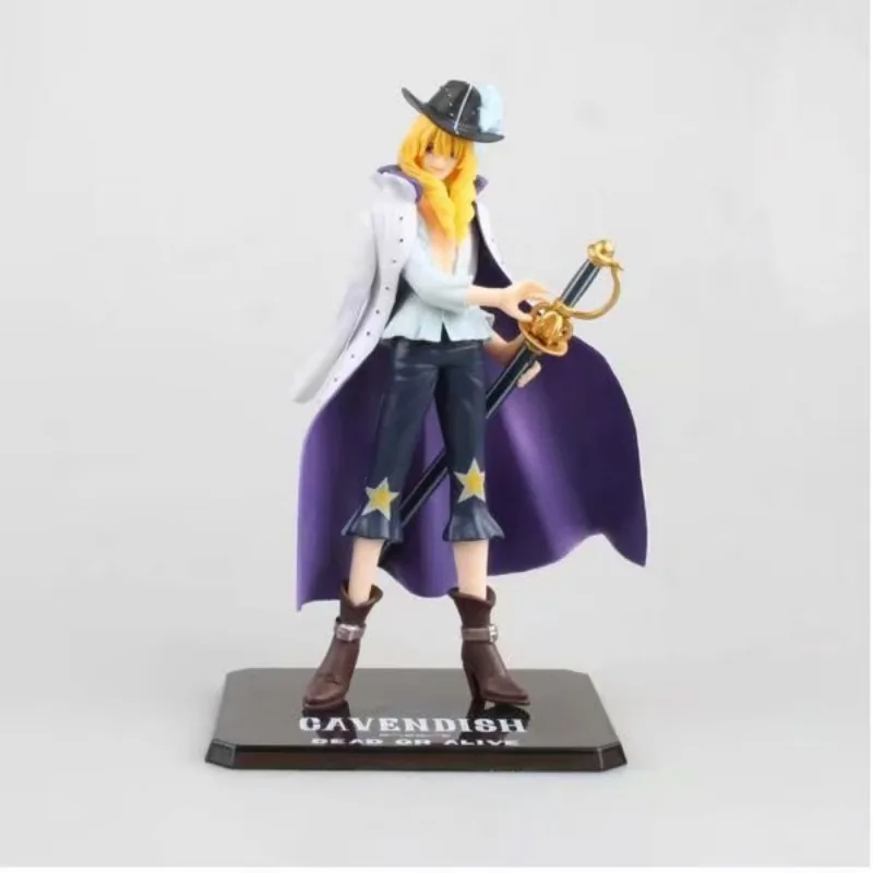 

Anime One Piece Cavendish Portgas·D· Ace Monkey D. Luffy PVC Action Figure Collectible Model Doll Toy 17cm Birthday Gift