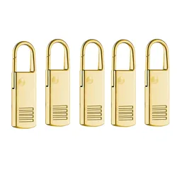 Instant Zipper Repair Kit for Travel Bags and Suitcases - DIY Sewing Craft Solution (5PCS Gold)