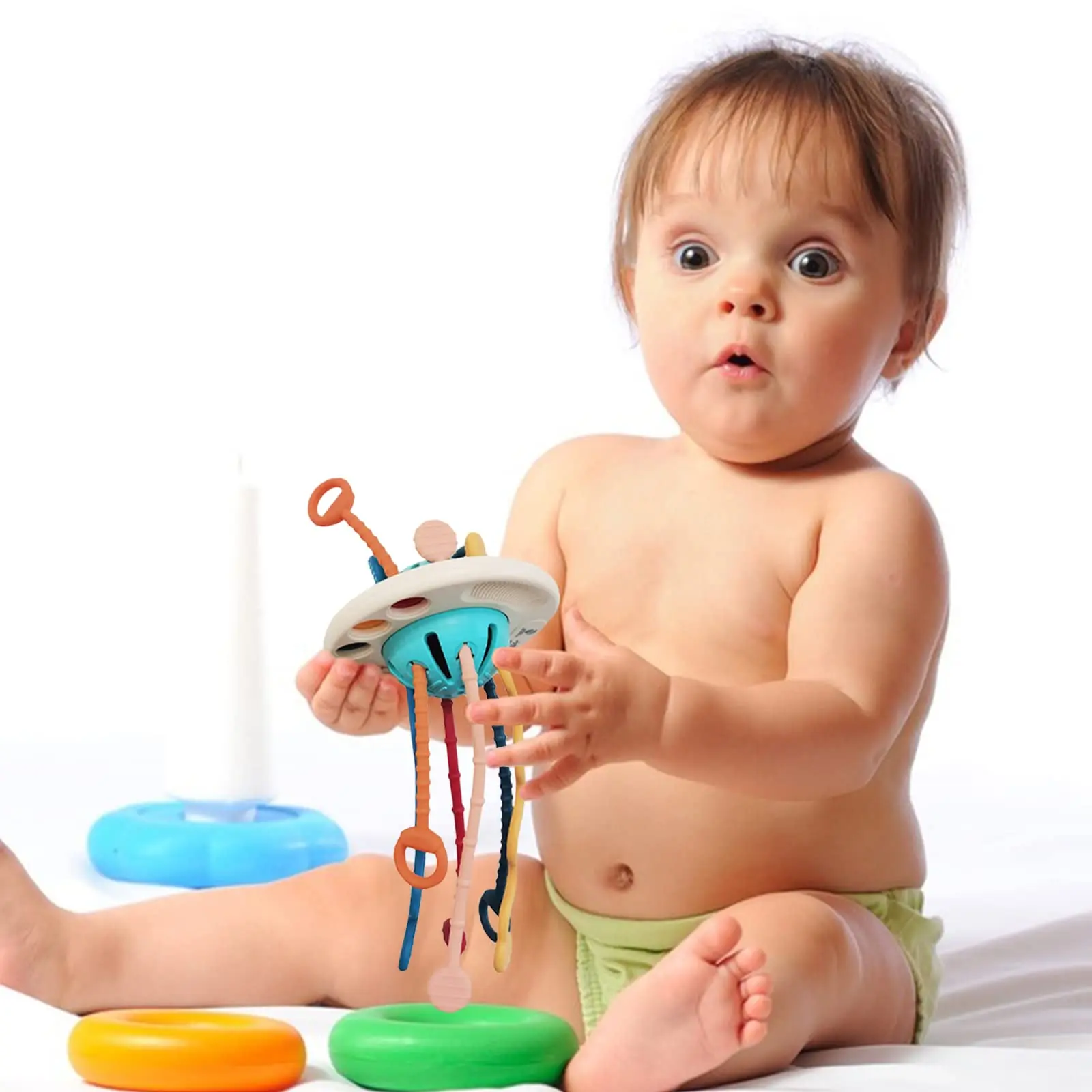 

Игрушка Монтессори 3 в 1 для детей 1-3 лет