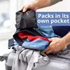 Reusable U-shaped Pillow Case Travel Pillowcase Portable Clothes Stuff Storage Bag Waterproof Folding Neck Cushion Accessories 6