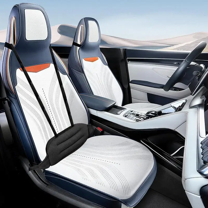 인체 공학적 등받이 쿠션 허리 베개 자동 좌석 등받이 쿠션 메모리 폼 자동차 의자 용 요추 지원 사무용품