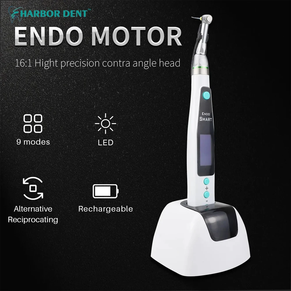 

Эндодомотор стоматологический беспроводной эндододонтический, 16:1