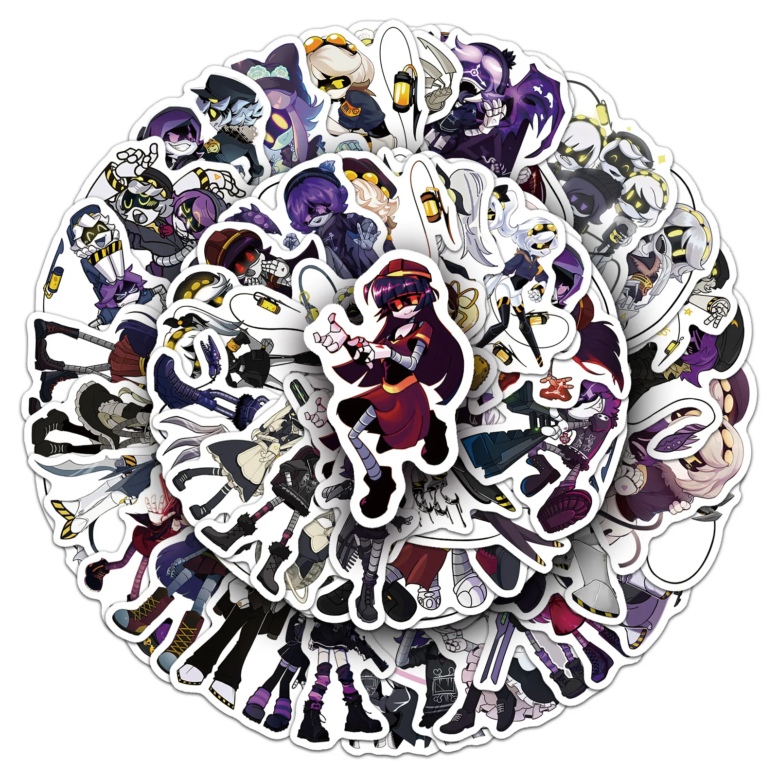 50PCS Aesthetic Graffiti Stickers for DIY and Handmade Projects