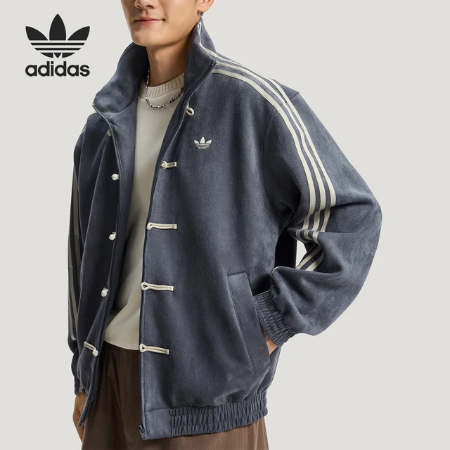 Adidas véritable trèfle hommes et femmes ample nouvelle veste décontractée chinoise KR0295 1
