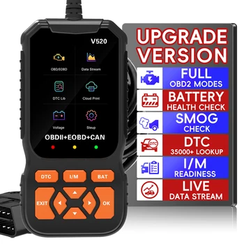 OBD2 Scanner Professional Auto Engine System Lifetime Free Automotive DTC Lookup Code Reader Car Diagnostic Tool 1