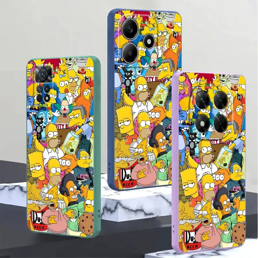 Simpsons Cartoon Phone Case Cover
