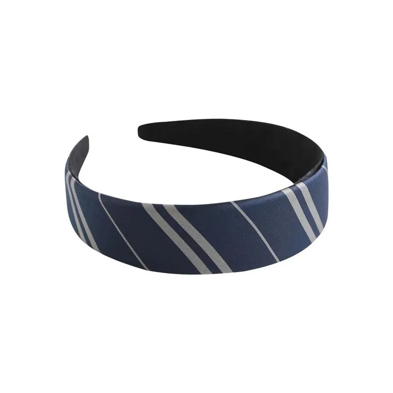 Hair accessories hair bands hair band cosplay accessories halloween headband twill headwear wizard magic headband school slytherin striped head wear cosplay hair rope accessories scrunchie props halloween