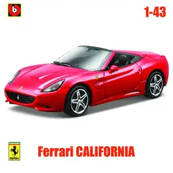 Bburago 1:43 Luxury Ferrari Alloy Diecast Car Collection - Premium Toy Gift (1 - 43 california)