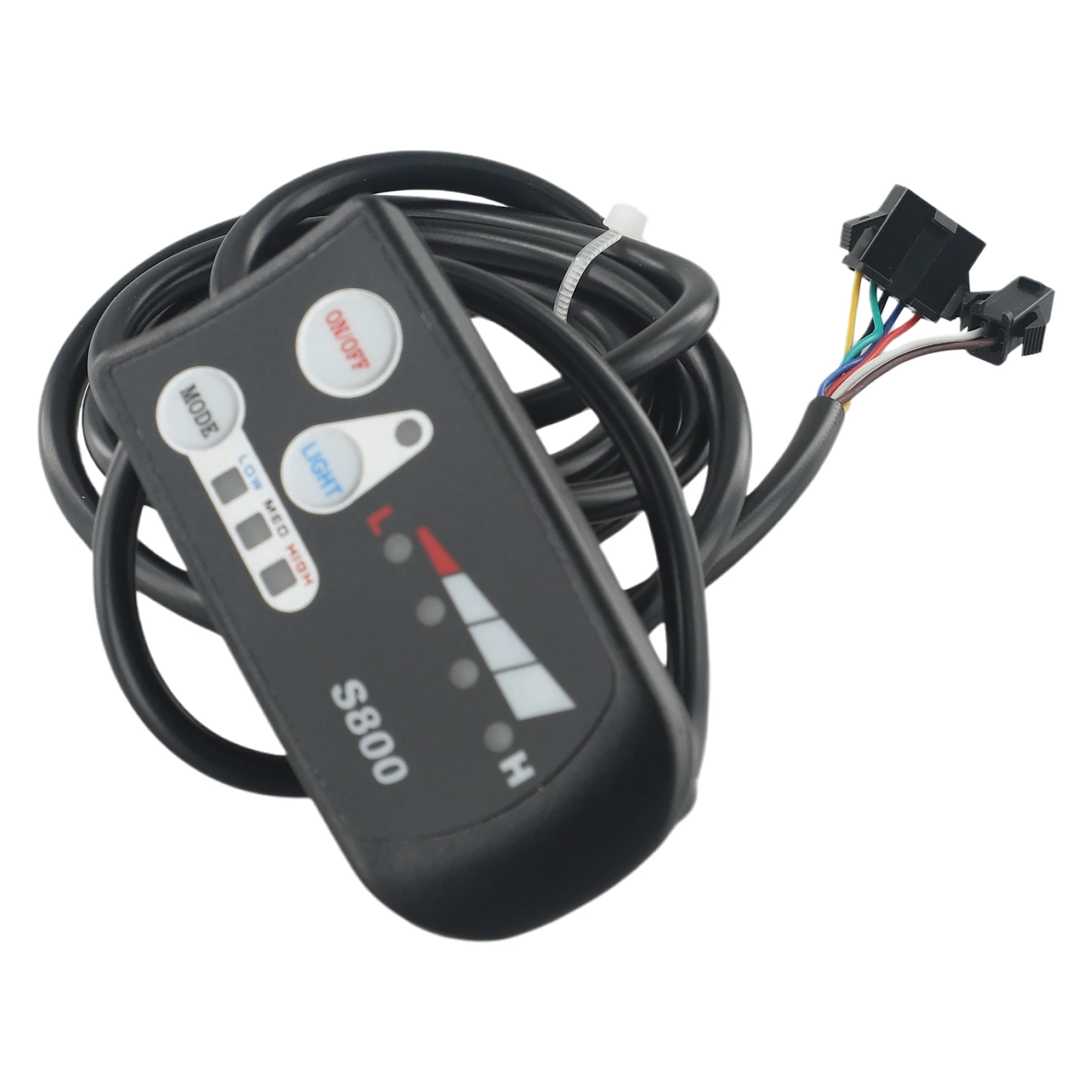 

Motor Controller Panel Kits 36/48V E-Bike Brushless Panel Scooter S800 LED Display Speed Motor Controller Wire Length:125cm New