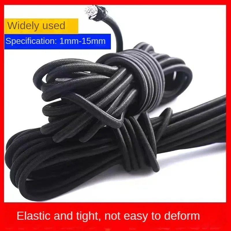 Elastic Rubber Elastics Rope Sewing Accessories DIY Elasticity Round Clothing Band Material Apparel Supplies Arts Crafts Bands