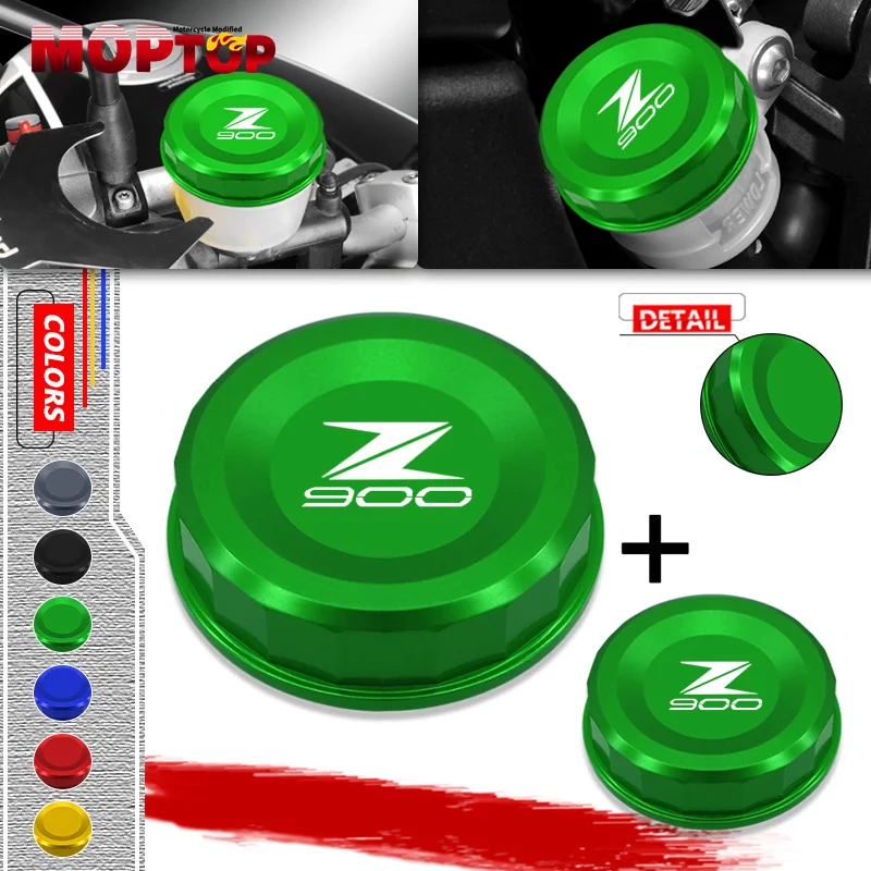 

High quality Oil CapMotorcycle CNC Rear Front Brake Clutch Brakes Fluid Reservoir Cover For Kawasaki Z900 18-23 Z1000SX 11-16