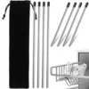 8 Pcs -in Drainer Dishwasher Baby Bottles Glass Holder Stick 1