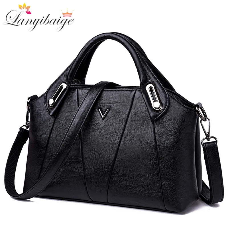 FashionLadiesHandbagsHighQualitySoftLeatherBagsCrossbody