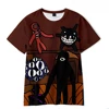 New Summer 3D Escape Door Doors Children's Pure Cotton Fashion Trend Comfortable Versatile Casual Cute T-shirt Gift 3