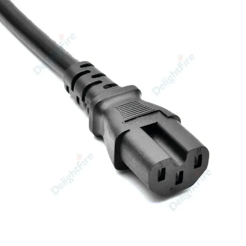 EU 플러그 전원 연장 코드 C13 C15 1.5m 1.8m 미국/영국 타입 B F G AC 전원 공급 케이블 (UPS, PDU, PC 컴퓨터, LG TV, DJ 조명용)