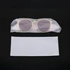 200pcs Disposable Glasses Packaging Bag Sunglasses Storage Bags Frosted Translucent Inner Bag Plastic Dust Bag Sealing Pockets 1