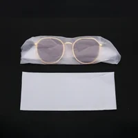 200pcs Disposable Glasses Packaging Bag Sunglasses Storage Bags Frosted Translucent Inner Bag Plastic Dust Bag Sealing Pockets 1