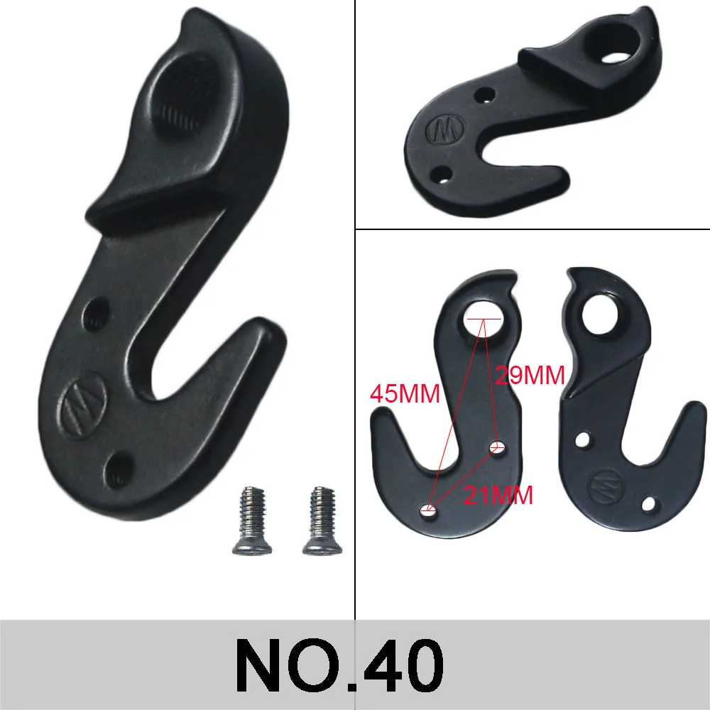 1pc Universal Legierung MTB Rennrad Schaltwerk Aufhänger Racing Radfahren Mountainbike Rahmen Hinten Getriebe Schwanz Haken Adapter Teile – Detail 29