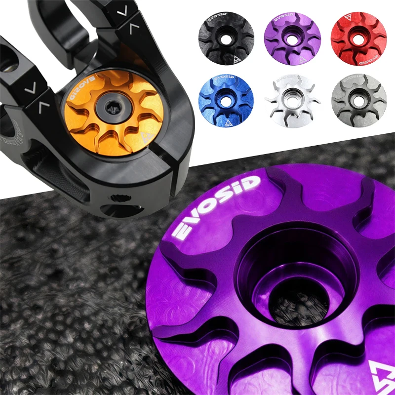 Bicycle Headset Cap MTB Road Bike Ultralight Aluminum Alloy Headset Cap Cover with Screw for Fork Head Tube Cycling Accessories Bicycle Headset Cap MTB Road Bike Ultralight Aluminum Alloy Headset Cap Cover with Screw for Fork Head Tube Cycling Accessories