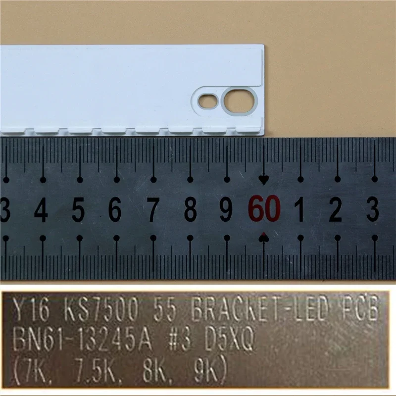 삼성 UE55MU7500 UN55KU6400 UN55KU6500 LED 백라이트 스트립 매트릭스 키트 V6ER_550SMA/B_LED66_R2 용 새 TV의 LED 램프 바