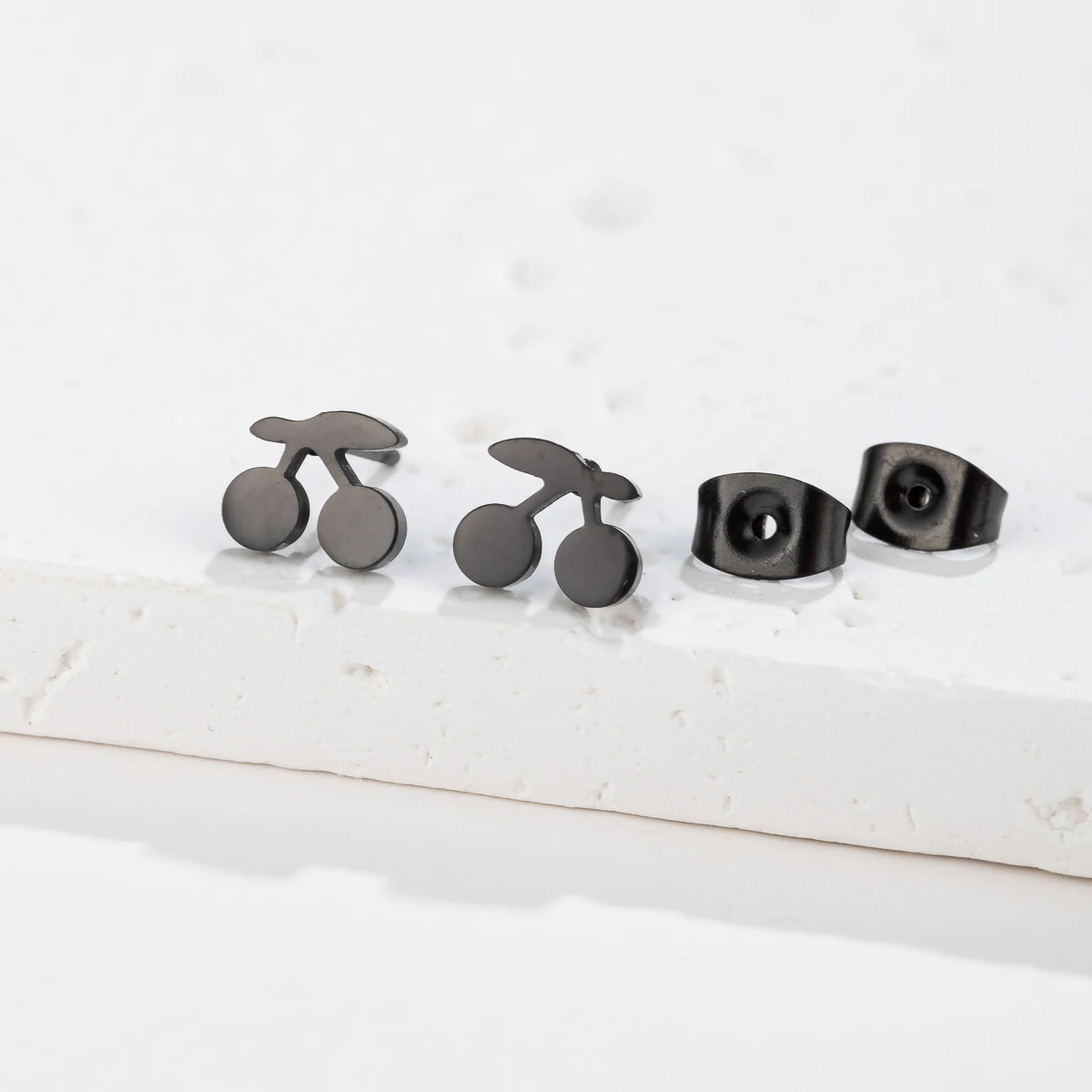 Pilz Ohrringe Cartoon Obst Edelstahl Ohr Piercing Für Frauen Mädchen Teenager Geschenke Mode Tragus Schmuck Brinco – Detail 7